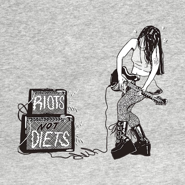 Riots Not Diets! by Liberal Jane Illustration